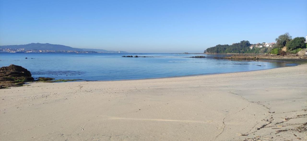 Apartamento Playa A Xunqueira, A 15 Min Vigo Моания Экстерьер фото